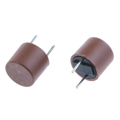 RS PROPC Board Non Resettable Fuse, Radial 2.5A, 250V ac