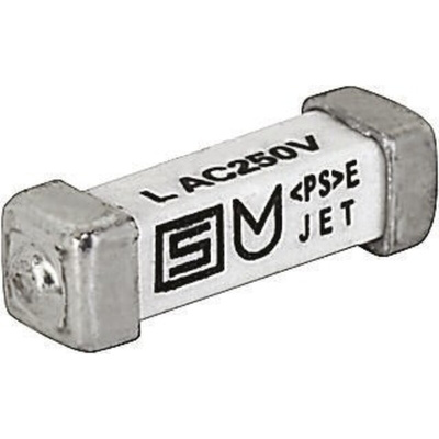 SchurterSMD Non Resettable Fuse 250mA, 250 V ac, 125V dc