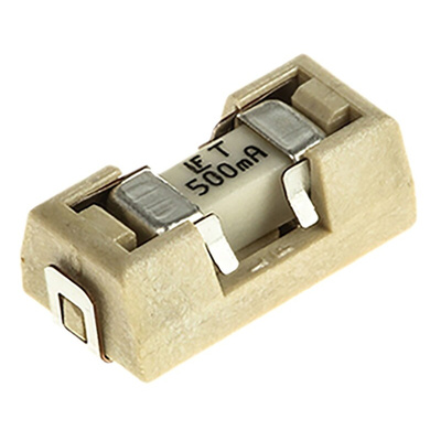LittelfuseSMD Non Resettable Fuse 500mA, 125V