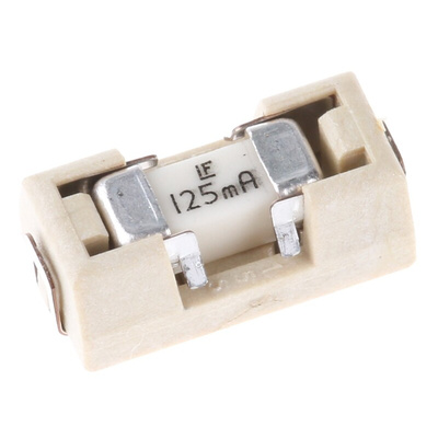 LittelfuseSMD Non Resettable Fuse 125mA, 125V