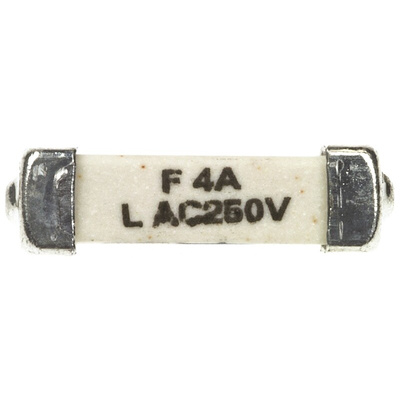 SchurterSMD Non Resettable Fuse 4A, 250 V ac, 125V dc