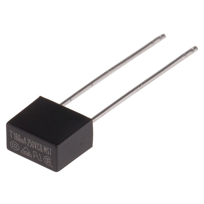 RS PROPC Board Non Resettable Fuse, Radial 160mA, 250V ac