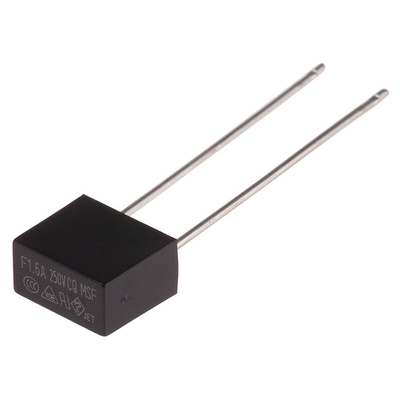 RS PROPC Board Non Resettable Fuse, Radial 1.6A, 250V
