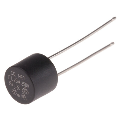 RS PROPC Board Non Resettable Fuse, Radial 1.25A, 250V