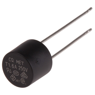 RS PROPC Board Non Resettable Fuse, Radial 1.6A, 250V