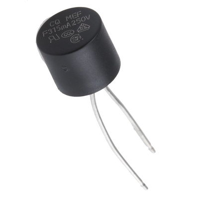 RS PROPC Board Non Resettable Fuse, Radial 315mA, 250V ac