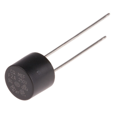 RS PROPC Board Non Resettable Fuse, Radial 2A, 250V ac