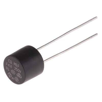 RS PROPC Board Non Resettable Fuse, Radial 4A, 250V ac