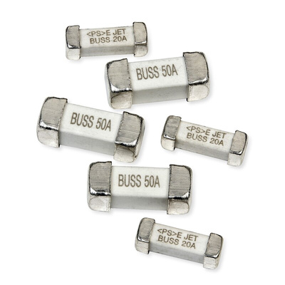 Eaton Surface Mount Fuse 25A, 72 V dc, 250V ac