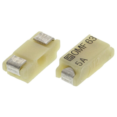 SchurterSMD Non Resettable Fuse 5A, 63V ac/dc