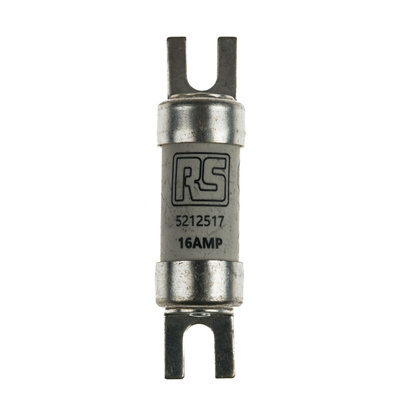 RS PRO 16A British Standard Fuse, A1, 550V ac, 44.5mm