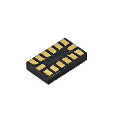 ADXL375BCCZ Analog Devices, 3-Axis Accelerometer, I2C, Serial-3 Wire, Serial-4 Wire, Serial-SPI, 14-Pin LGA
