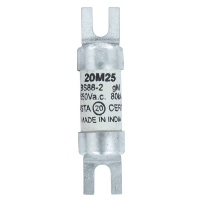 Eaton 20A British Standard Fuse, A1, 550V ac, 42.5mm