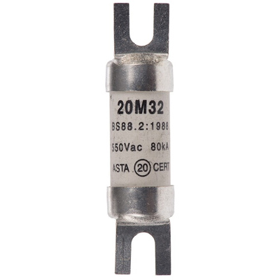 Eaton 20A British Standard Fuse, A1, 550V ac, 42.5mm