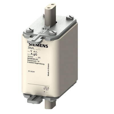 Siemens 160A NH Fuse, NH00, 500V ac