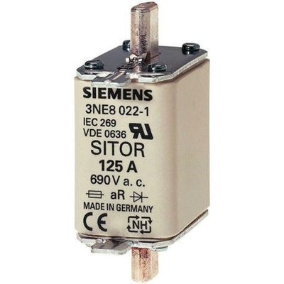 Siemens 35A Centred Tag Fuse, NH00, 690V ac