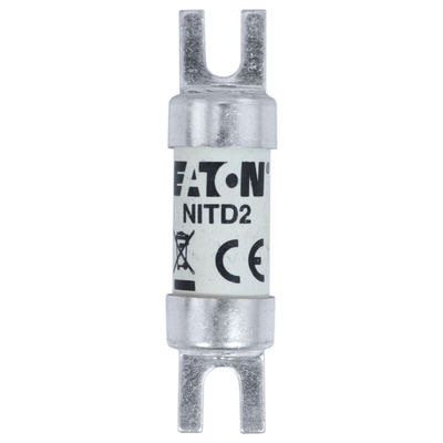 Eaton 2A British Standard Fuse, 14 x 55mm, 550V ac, 44.5mm