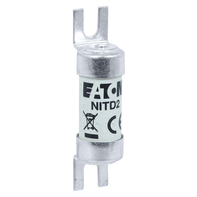 Eaton 2A British Standard Fuse, 14 x 55mm, 550V ac, 44.5mm