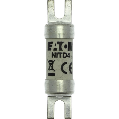 Eaton 4A British Standard Fuse, A1, 550V ac, 44.5mm