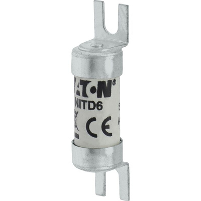 Eaton 6A British Standard Fuse, A1, 550V ac, 44.5mm