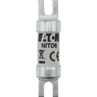 Eaton 6A British Standard Fuse, A1, 550V ac, 44.5mm