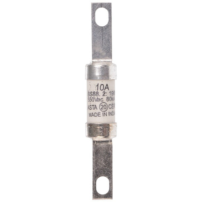 Eaton 10A British Standard Fuse, A2, 550V ac, 73mm