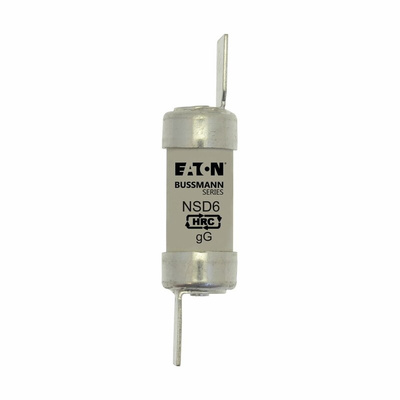 Eaton 6A British Standard Fuse, F1, 550V ac