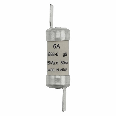 Eaton 6A British Standard Fuse, F1, 550V ac