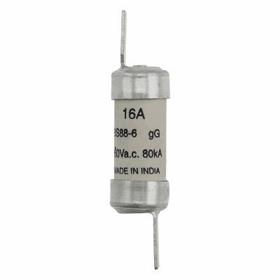 Eaton 16A British Standard Fuse, F1, 550V ac