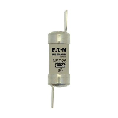 Eaton 25A British Standard Fuse, F1, 550V ac