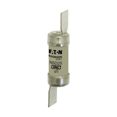 Eaton 25A British Standard Fuse, F1, 550V ac