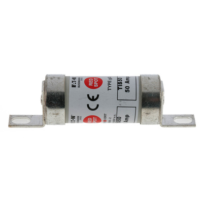 Eaton 50A British Standard Fuse, A3, 660V ac, 73mm
