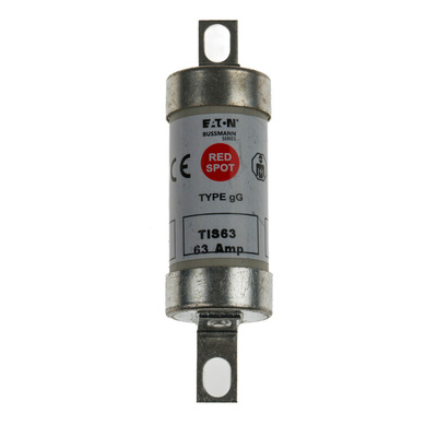 Eaton 63A British Standard Fuse, A3, 660V ac, 73mm