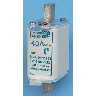 SIBA 63A NH Fuse, NH000, 500V ac