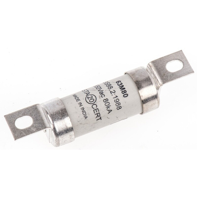 Eaton 63A British Standard Fuse, A3, 550V ac, 73.5mm