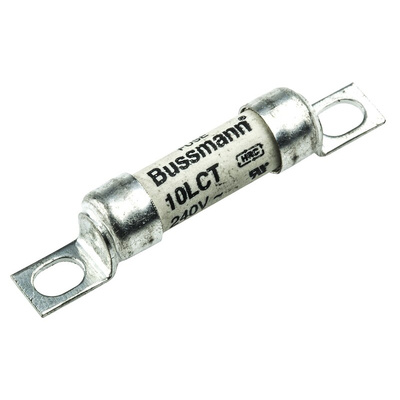 Eaton 10A British Standard Fuse, LCT, 240 V ac, 150V dc, 38mm