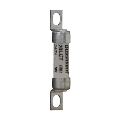 Eaton 20A Bolted Tag Fuse, LCT, 240 V ac, 150V dc, 38mm