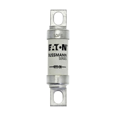 Eaton 80A British Standard Fuse, FE, 660V ac, 63.5mm