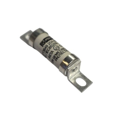 RS PRO 20A Bolted Tag Fuse, 350 V dc, 690 V ac, 63.5mm