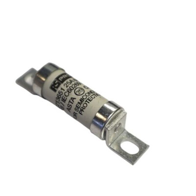 RS PRO 25A Bolted Tag Fuse, 350 V dc, 690 V ac, 63.5mm