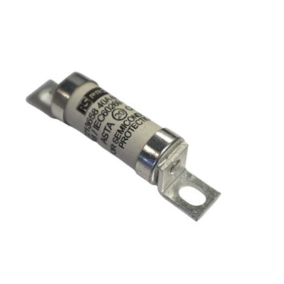 RS PRO 40A Bolted Tag Fuse, 350 V dc, 690 V ac, 63.5mm