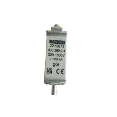 RS PRO 32A NH Fuse, NH000, 415V ac