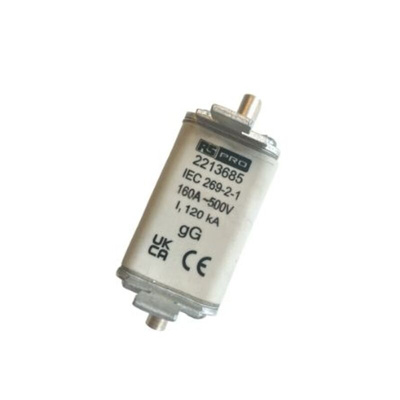 RS PRO 160A NH Fuse, NH00, 415V ac