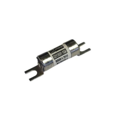 RS PRO 10A Slotted Tag Fuse, A1, 250 V dc, 415 V ac, 44.5mm