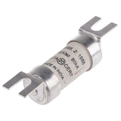 RS PRO 25A British Standard Fuse, A1, 550V ac, 44.5mm