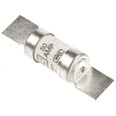 RS PRO 50A British Standard Fuse, F2, 415V ac