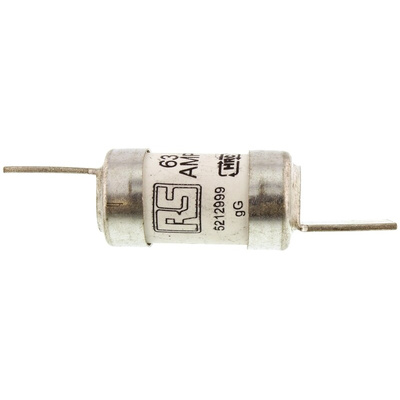 RS PRO 63A British Standard Fuse, F2, 415V ac