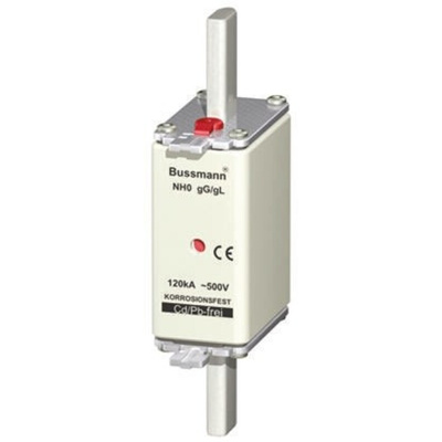 Eaton 125A Centred Tag Fuse, NH0, 500V ac