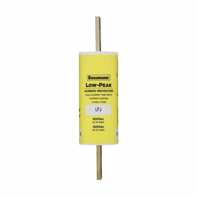 Eaton 100A Centred Tag Fuse, 1.13 x 4.63in, 300V ac, 92.2mm