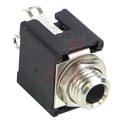 Switchcraft 3.5 mm Chassis Mount Stereo Jack Socket, 3Pole 250mA
